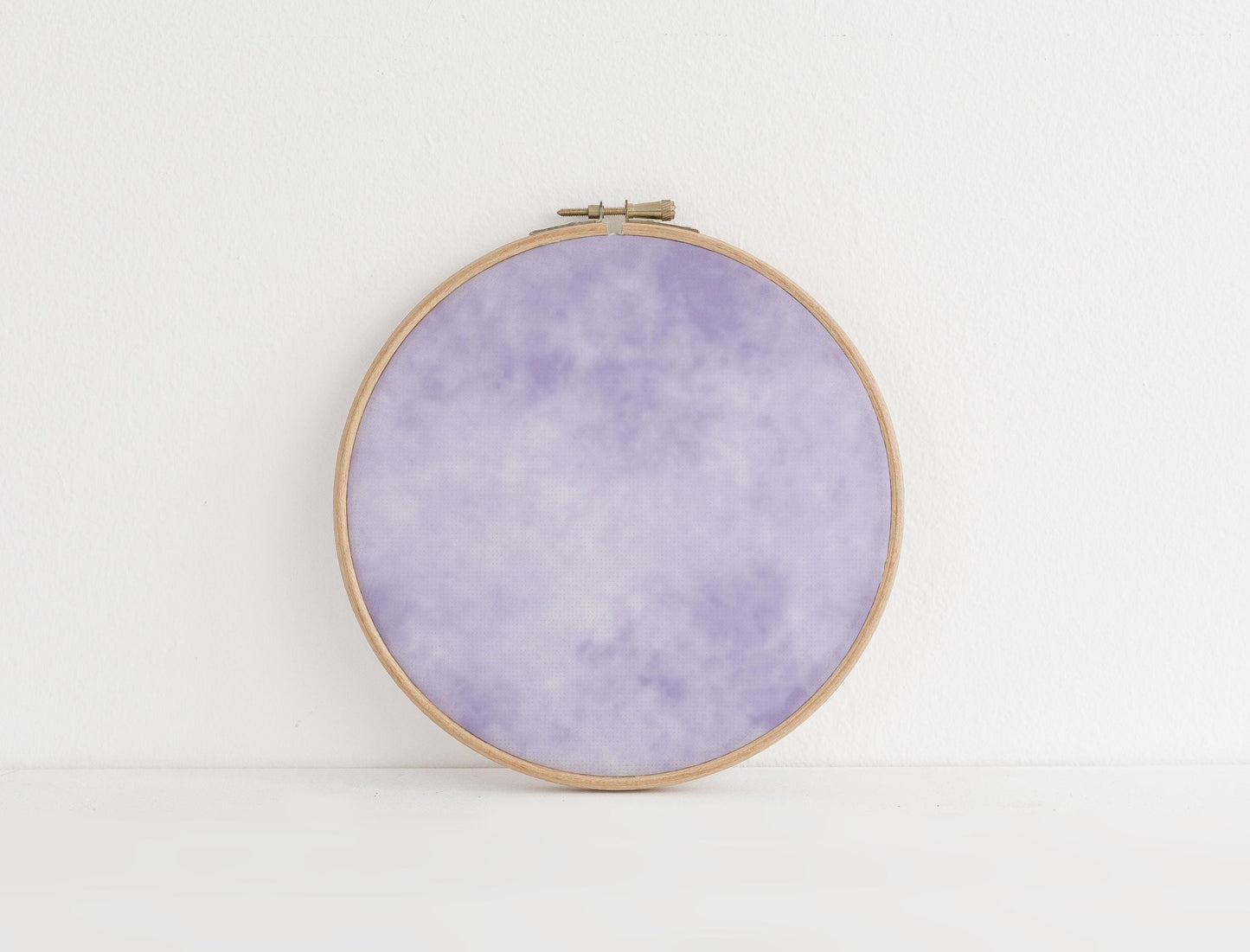 Light Purple, Violet, Lavender, Blue Tie Dye printed Cross Stitch Fabric | Blueberry Jam Patterned Aida Fabric | Orchard Blooms Collection