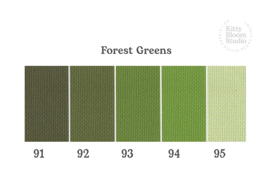 Forest Greens Aida. available in 5 pretty shades of Green. Beautiful Cross Stitch Fabric, Flat colour, 14/16/18 Count