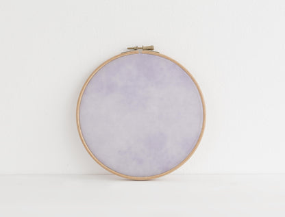 Pastel Purple, Violet,  Lavender,  Blue tie dye printed Cross Stitch Fabric |  Blueberry Jam Patterned Aida | Orchard Blooms Collection