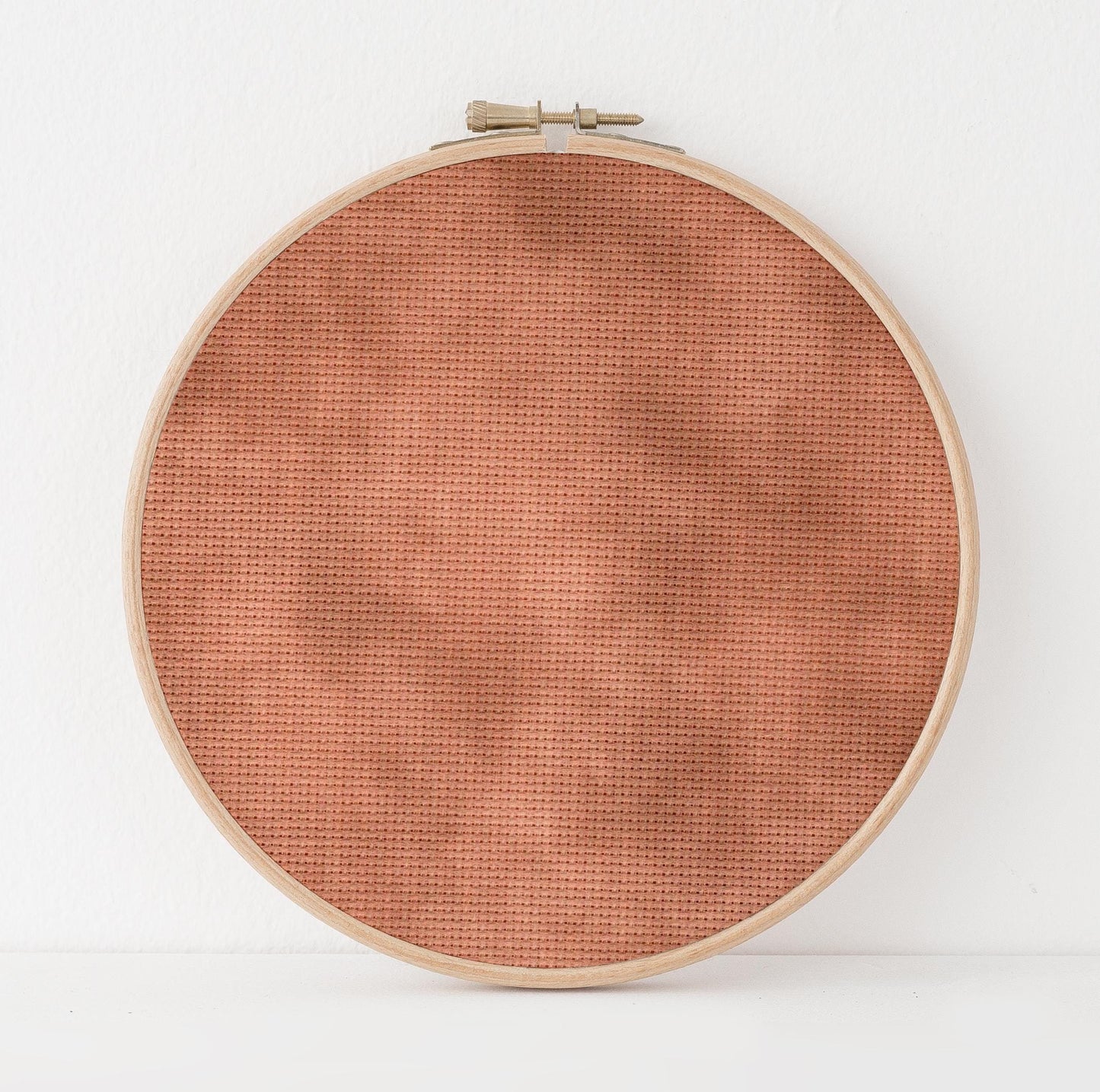Pheonix Sunrise Cross Stitch Fabric. 14/16/18 Aida Count. A stunning burnt orange, hand dyed effect  Printed Aida.