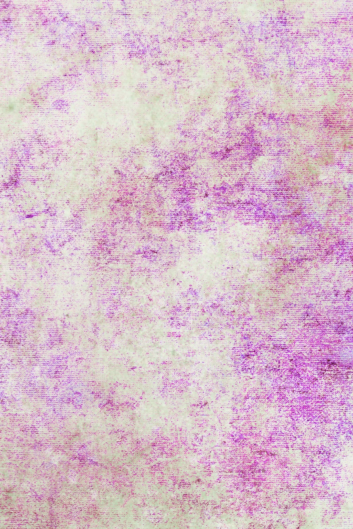 N*7 Garden Blooms (16" x11”) Enchanted Garden Theme  Cross Stitch Fabric Purples, Pinks & Green Print, Dyed Effect Aida, 14/16/18 Count