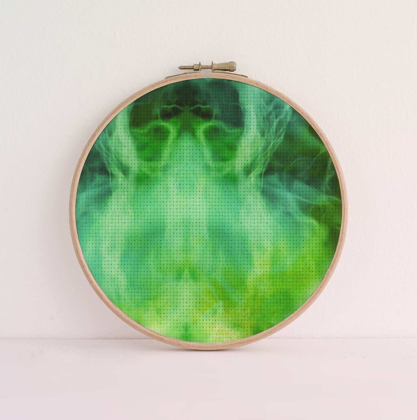 Spell Energy Gothic Aida Cross Stitch Fabric,  (16" x11”),Spell Fumes Spooky Celestial energy, Universe 14/16/18 Count available