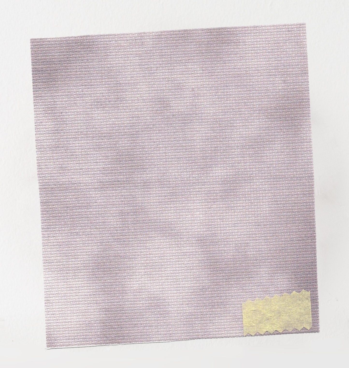 Fluffy Yeti Cross Stitch Fabric. 14/16/18 Aida Count. A Lilac Grey  Folklore inspired, hand dyed effect Whimsical Academia Printed Aida.