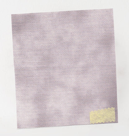 Fluffy Yeti Cross Stitch Fabric. 14/16/18 Aida Count. A Lilac Grey  Folklore inspired, hand dyed effect Whimsical Academia Printed Aida.