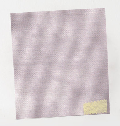 Fluffy Yeti Cross Stitch Fabric. 14/16/18 Aida Count. A Lilac Grey  Folklore inspired, hand dyed effect Whimsical Academia Printed Aida.